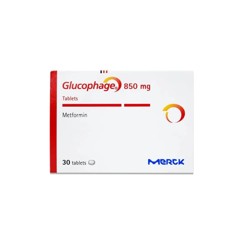 GLUCOPHAGE 850MG